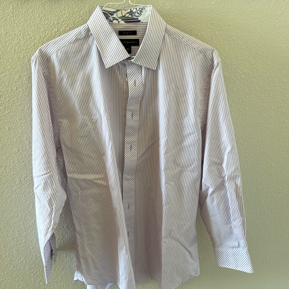 Jhane Barnes slim fit men’s dress shirt